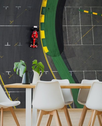Vista aérea do papel de parede F1 Vista aérea do papel de parede F1