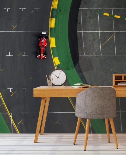 Aerial View of F1 Wallpaper