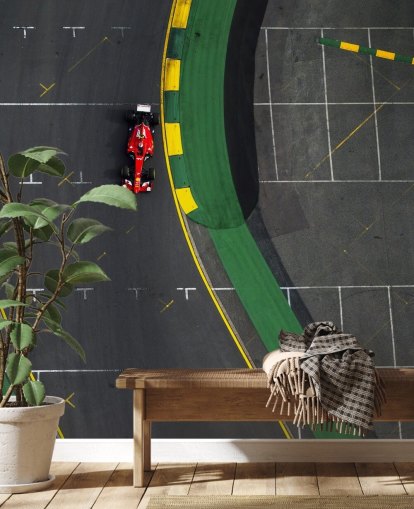 Aerial View of F1 Wallpaper