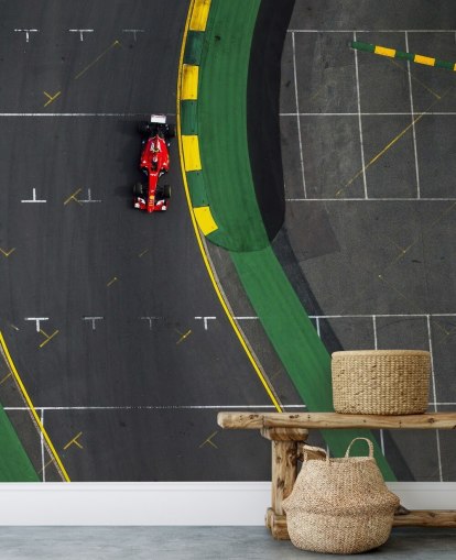 Aerial View of F1 Wallpaper