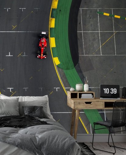 Vue aérienne du papier peint F1 Vue aérienne du papier peint F1