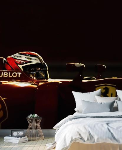 Zijaanzicht van Ferrari Wallpaper Zijaanzicht van Ferrari Wallpaper