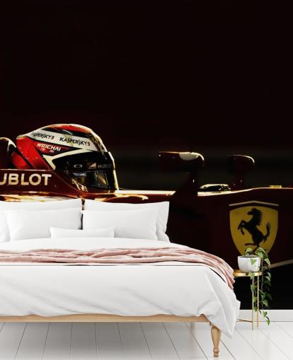 Side View of Ferrari Wallpaper