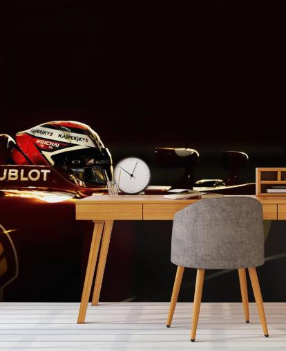 Vista lateral del fondo de pantalla de Ferrari Vista lateral del fondo de pantalla de Ferrari