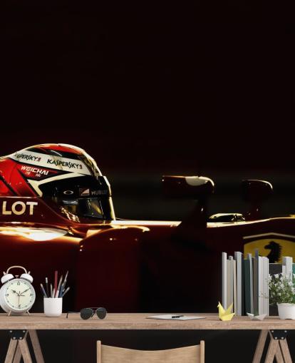 Side View of Ferrari Wallpaper