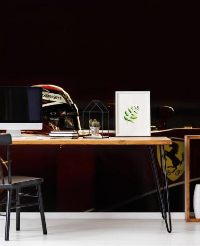 Sidevisning av Ferrari Bakgrunn