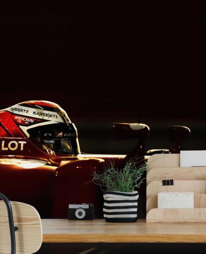 Seitenansicht der Ferrari-Tapete