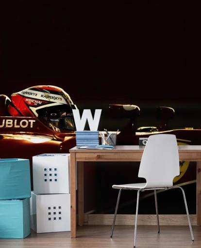 Sidevisning av Ferrari Bakgrunn Sidevisning av Ferrari Bakgrunn