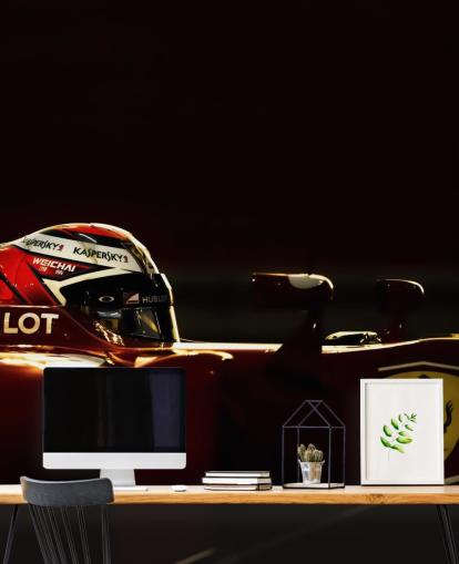 Vue latérale du papier peint Ferrari Vue latérale du papier peint Ferrari