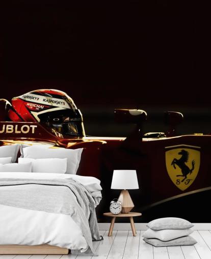 Side View of Ferrari Wallpaper