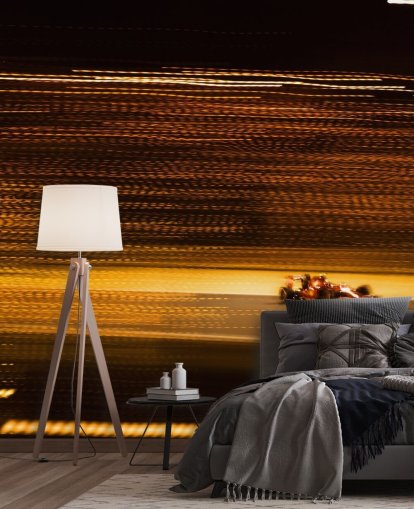 F1 Track at Sunset Wallpaper Mural