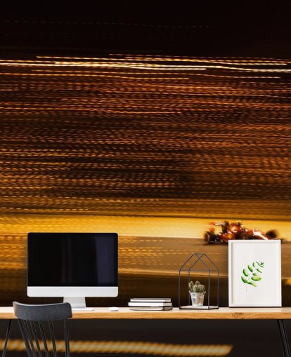 F1 Track bij Sunset Wallpaper Mural F1 Track bij Sunset Wallpaper Mural