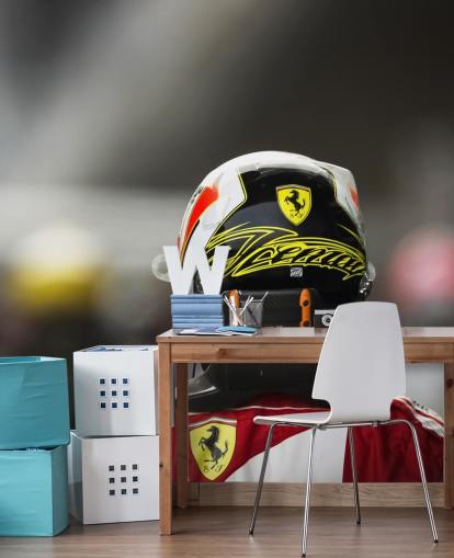 Achteraanzicht van Raikkonen Wallpaper Achteraanzicht van Raikkonen Wallpaper