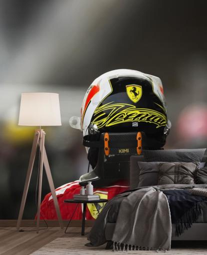 Vue arrière du papier peint Raikkonen