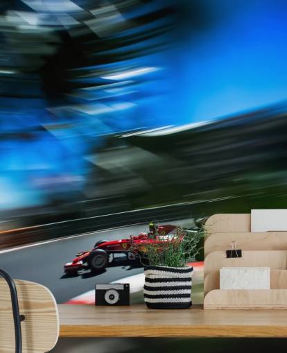 Epäselvä F1 kilparadan taustakuva