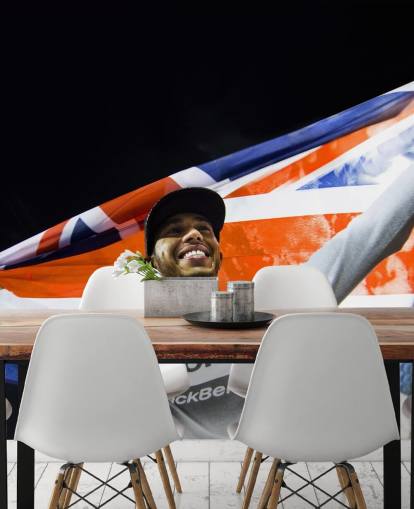 mural de papel pintado personalizable de Lewis Hamilton llamado Lewis Hamilton Abu Dhabi 14 mural de papel pintado personalizable de Lewis Hamilton llamado Lewis Hamilton Abu Dhabi 14