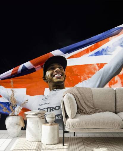 customisable Lewis Hamilton wallpaper mural called Lewis Hamilton Abu Dhabi 14 customisable Lewis Hamilton wallpaper mural called Lewis Hamilton Abu Dhabi 14