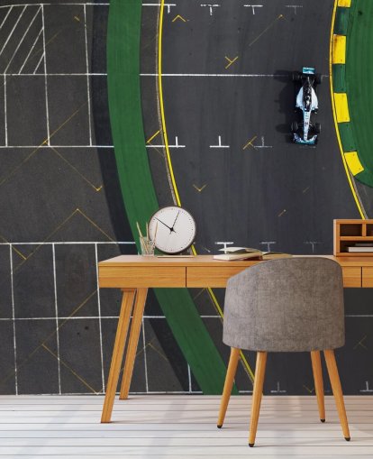 F1 Wallpaper Track Air View Wallpaper