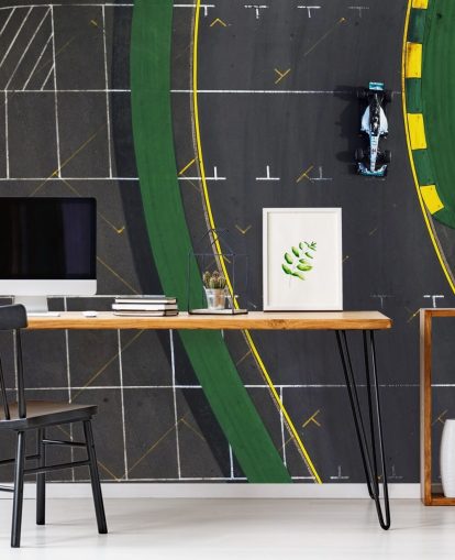 F1 Wallpaper Track Air View Wallpaper