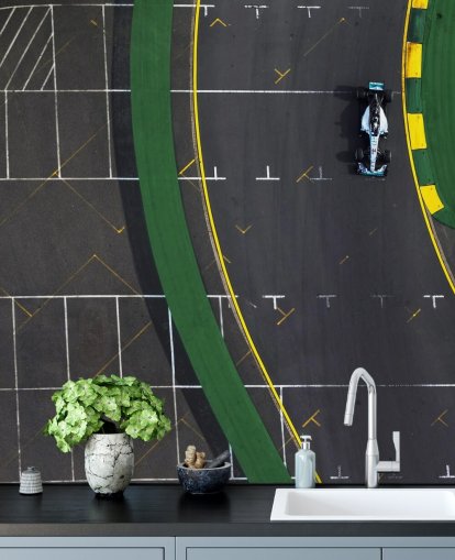 Fond d'écran F1 Track Air View Fond d'écran