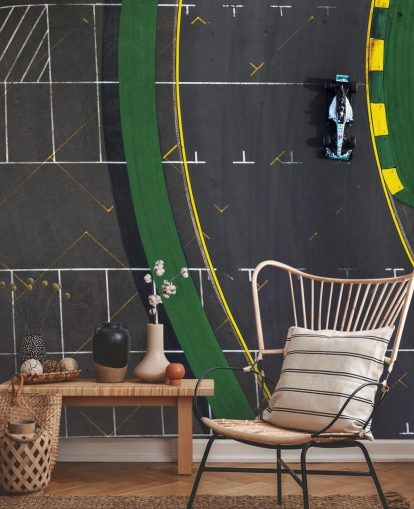 F1 Wallpaper Track Air View Wallpaper