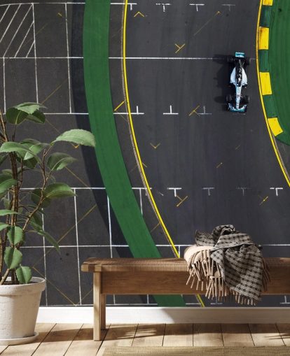 F1 Wallpaper Track Air View Wallpaper