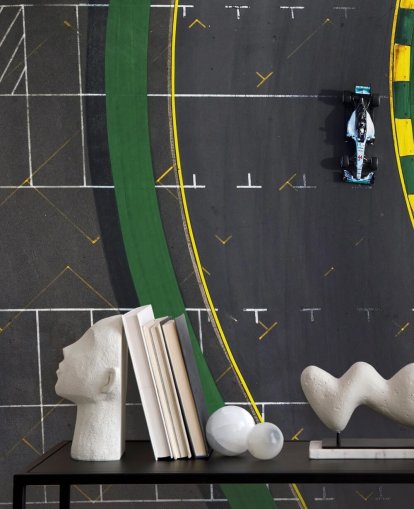 F1 Wallpaper Track Air View Wallpaper