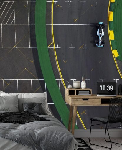 F1-Tapete Verfolgen Sie die Luft