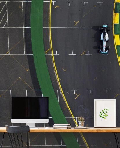 F1 Bakgrunn Spor Air View Bakgrunn