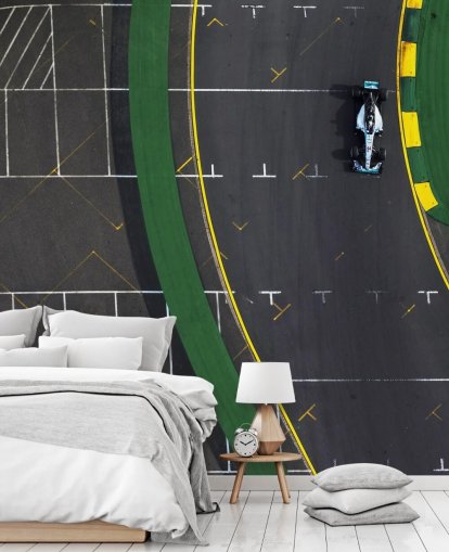 Sfondo F1 Carta da parati Track Air View Sfondo F1 Carta da parati Track Air View