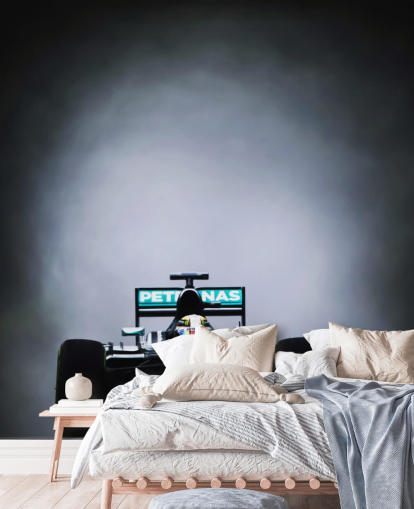 dunkle, personalisierbare Formel-1-Tapete mit dem Titel Lewis Hamilton Malaysia 2015 für Schlafzimmer, Heimbüros und Menschenhöhlen