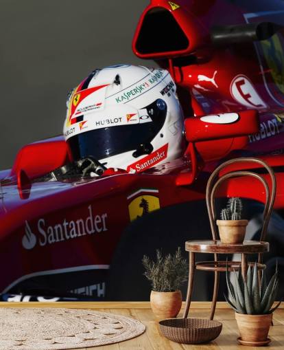 Fondo de pantalla de F1 Red Car Fondo de pantalla de F1 Red Car