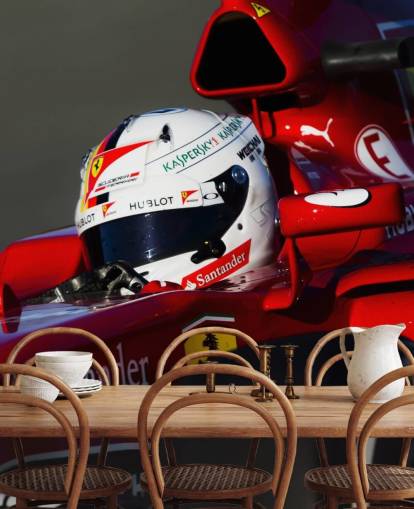 F1 Red Car Wallpaper