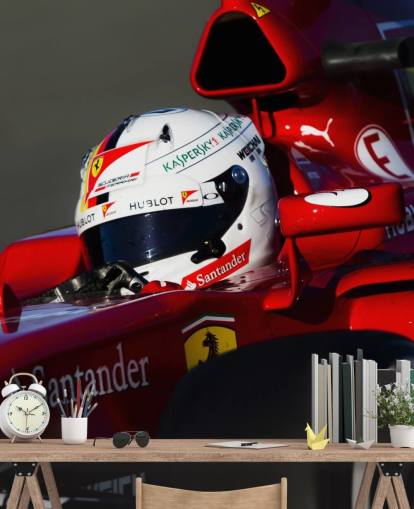 Carta da parati F1 Red Car Carta da parati F1 Red Car