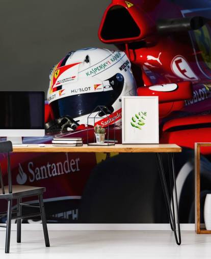 Papier Peint Voiture Rouge F1