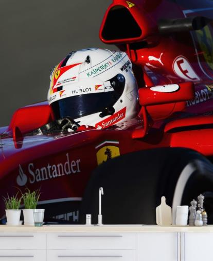 Fondo de pantalla de F1 Red Car Fondo de pantalla de F1 Red Car