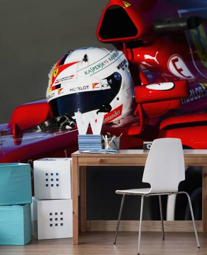 F1 punainen auto taustakuva