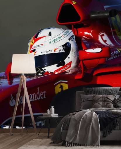 F1 röd bil Bakgrund F1 röd bil Bakgrund