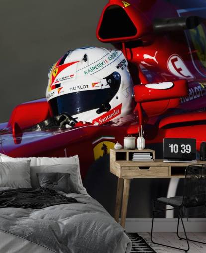 F1 punainen auto taustakuva