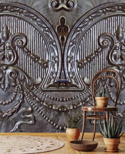 Carreaux de plafond en argent