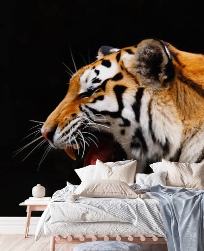 Tiger Roaring Wallpaper