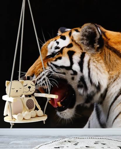 Tiger Roaring Wallpaper