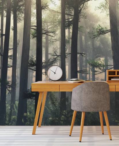 Carta da parati Misty Forest