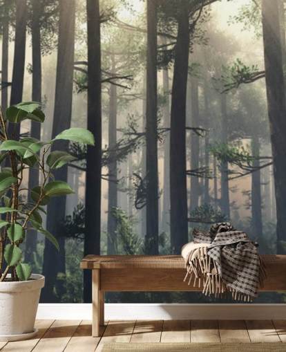 Papel de parede Misty Forest