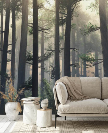 Misty Forest Tapet Misty Forest Tapet