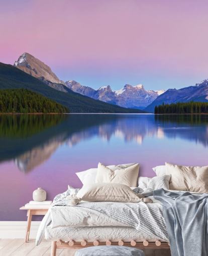 Fondo de pantalla de vistas panorámicas al lago y