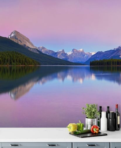 Fondo de pantalla de vistas panorámicas al lago y