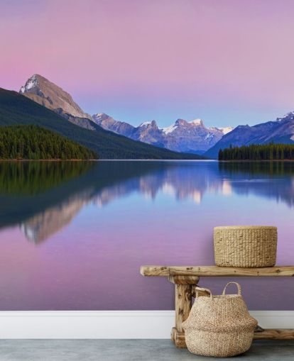 Fondo de pantalla de vistas panorámicas al lago y