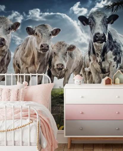 Cow Gang Bakgrunn Cow Gang Bakgrunn