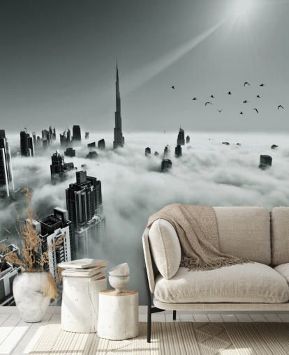 carta da parati in bianco e nero con nuvole carta da parati in bianco e nero con nuvole